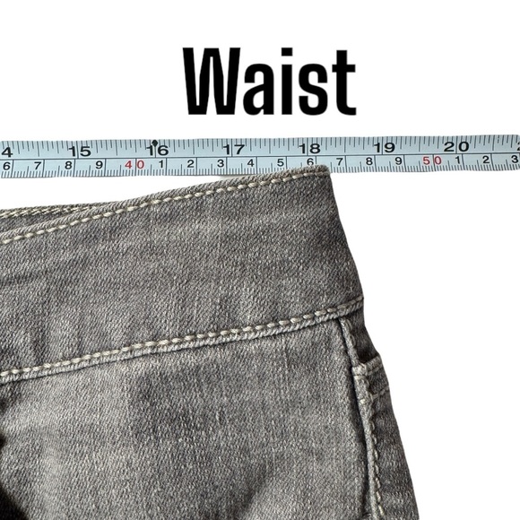 Ruff Hewn Classic Boot Cut Grey Wash denim jeans Womens 16 - Picture 9 of 12